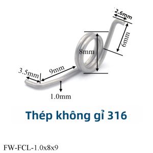 10 Chiếc Lò Xo Xoắn Bằng Thép Không Gỉ Cho Máy Câu Cá Daiwa Phụ Kiện Kim Loại Công Nghiệp Bánh Xe Thả Bánh Xe Trống Bánh Răng Lò Xo