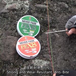 Lure Umpan Casting Pancing PE 8 Helai X8 Braided 200m Anti Keriting Tidak Pernah Pudar Pancing Jepang Fishing Line