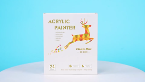 Acrylic Marker Pen Set Box-packed Coloring Set Color Pen Painting Highlighter Pen Set Art Supplies