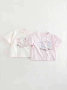 Marc&Janie | Short Sleeve Bow T-shirt for Girls