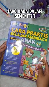 Buku Cara Praktis Belajar Membaca Untuk Anak 4-6 Tahun Abacaga Buku Belajar Anak Lancar Membaca