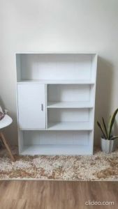 Furnlite 4 Tier Shelf with Cabinet SP014