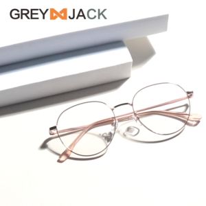 Grey Jack Kacamata Titanium Style Oval Fashion Wanita Bisa Minus Antiradiasi Blueray Photocromic Bluecromic 98299