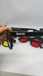 Kacamata Vincent Distro Clothing Brand HATRED ALIVE Local Brand Anti Radiasi Fashion Korean Retro Vintage FREE POUCH Code C4