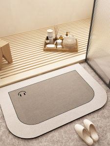 Quick Dry Soft Silicon Dendroid Mat Absorbent Non-Slip Bathroom Entrance Mat Toilet Floor Mat Small Rug Home Use Rug