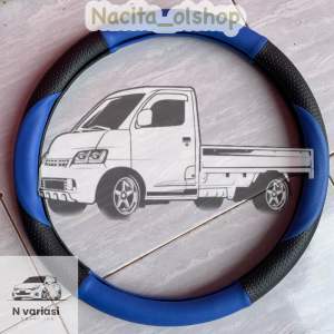 Sarung stir bungkus stir cover stir all pick up biru hitam coklat putih kuningkecuali (L300 ambil uk L)
