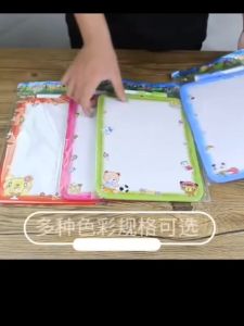Papan Tulis Plastik Whiteboard Menggambar Mainan Mewarnai Lukisan Papan Tulis dengan Pena Ajaib Bayi Mainan Pendidikan untuk Anak-anak