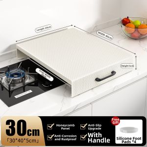 JIABAILI | Elevating Multi-purpose Kitchen Stove Stand with Cover Plate