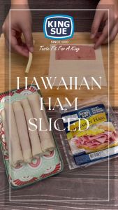 King Sue Hawaiian Ham Sliced 1.0k: A High-Quality Snack