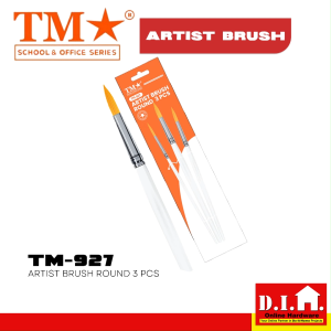 Do It Home TM Artist Brush Round 3 Pcs TM-927