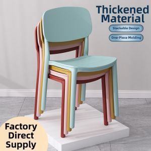 Home Minimalist Design Stackable Dining Chair