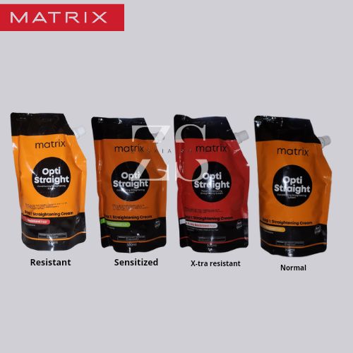 Matrix Optistraight Step 1 Opti straight Obat Smoothing Rambut opti straight 500gr 500ml normal xtra resistant extra resistan sensitized sensitive sensitif SALE sale Lazada Indonesia