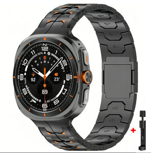 Metal Magnetic Titanium Strap for Samsung Galaxy Watch Ultra 2/1 47mm Band for Galaxy Watch 9 8 40mm 44mm 8Classic 46mm Bracelet