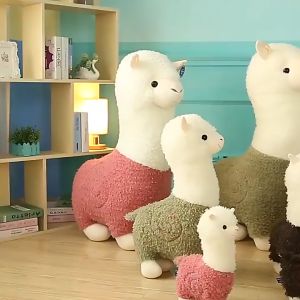 (TẶNG HENIKEN) GỐI ÔM MIỄN SHIP CHO BÉ 1 TUỔI LẠC ĐÀ ALPACA NHIỀU MÀU MẪU MỚI CHO BÉ ÔM NGỦ