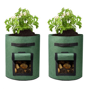 Thickened Non-Woven Fabric Planting Bag Balcony Vegetable Gardening Tool Fruit Tree Nursery Pots Breathable Eco-Friendly Lightweight