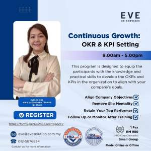 课程培训 HRDC Claimable Course OKR KPI 目标设定 绩效考核