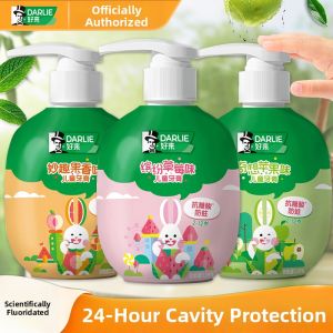 Darlie | Press-type Children Toothpaste Fluoride Cavity Protection Strawberry Apple Flavor