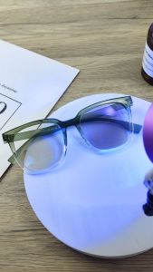 Viendo Kacamata Photocromic Minus Anti Radiasi Blueray Wanita Pria Cowok Fashion Elastik TR90 Frame Bluecromic Potocromic Anti Sinar Matahari UV400 Kaca Mata Optik Hitam