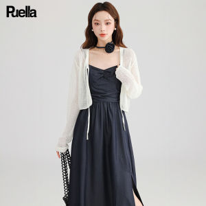 puella | Lace-up Hollow Out Slimming Fashion Dress
