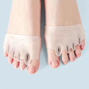Silicone Toe Separator Toe Spacer Toe Stretcher Thumb Eversion Correction Device Forefoot Pad Protector