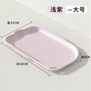 Large Size Waterproof Non-Slip Pet Feeding Mat Cat Bowl Food Tray Dish Pad Pet Supplies Cat Dog Slow Feeder Bowl Accessories