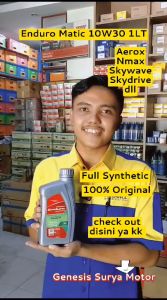 Oli Enduro Matic 10W30 1LT Pertamina Oil