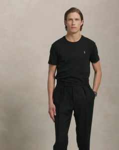 Polo Ralph Lauren Men Custom Slim Fit Soft Cotton Short Sleeve T-Shirt