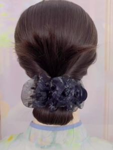 2025 New Advanced Elegant Versatile Womens Hair Accessories Back of Head Hair Clips Folded Design Hair Grips