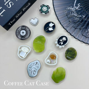 Love Heart Ring Album Inflatable Support Lazy Desktop Mobile Phone Stand Womens Style Glue Stick Desk Holder Clip for Phones