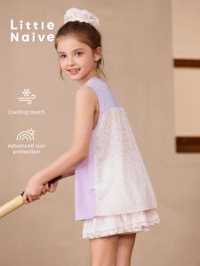 Little Naive | Sun Protection Sports T-Shirt for Girls