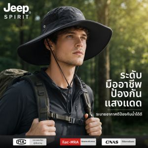 JEEP SPIRIT | Mũ Câu Cá Bảo Vệ Da Nam Mùa Hè Dùng Ngoài Trời