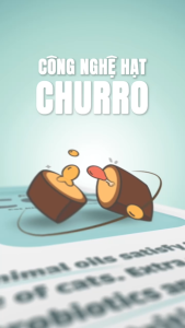 Thức ăn hạt nhân thịt / sữa cho mèo mọi lứa tuổi Churro C90K PetQ 1KG