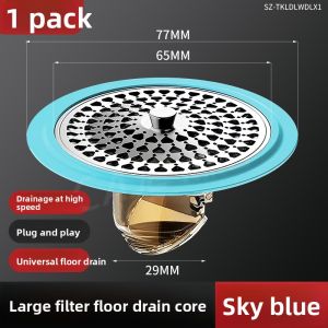 YEMO | Anti-odor Hair Filter Drain Cover Stainless Steel Circular