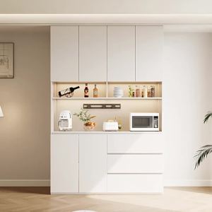 Custom Solid Wood Tempered Glass Cabinet