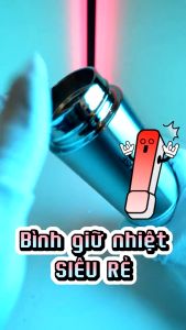 Bình giữ nhiệt SUNHOUSE KS-TU450I dung tích 450ml 2 lớp cao cấp giữ nóng và lạnh 6h-Bình nước giữ nhiệt Inox 304