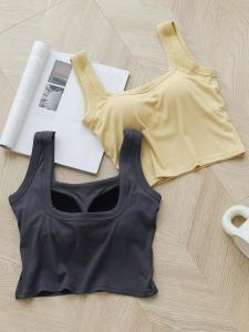 Spring Summer Autumn One-Piece Vest Womens Underwear Slimming Base Layer Covering Side Fatigue No Bra Required Innerwear