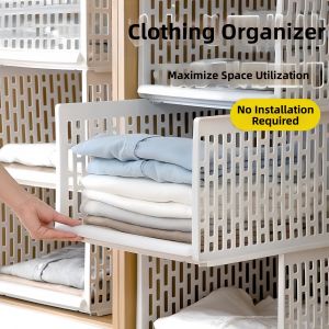MIVOFIVO | Drawer Type Shirt Layering Organizer