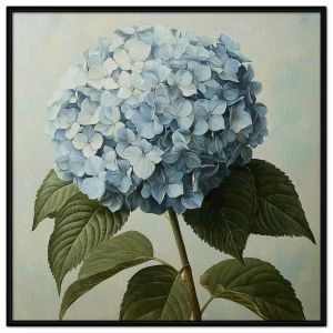 Tranh hoa cẩm tú cầu. Tranh treo tường dán tường sơn dầu tranh trí canvas. CGI-1492