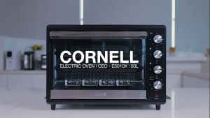 Cornell Electric Oven 20L CEO-E2010X With 3D Diamond Wall Inner Steam Oven - Stainless Steel Heating Element - 60 Mins Timer - Temperature Up to 230 - 1 Year Warranty