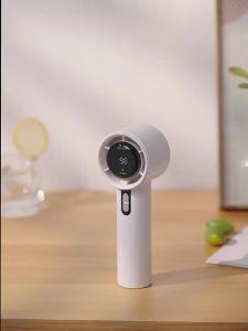 Powerful Personal Fan with Cold Compress Electric Cooling Fan USB Rechargeable High-Speed Fan for Outdoor Travel