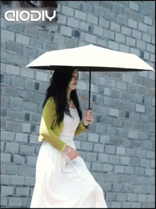 Ô Dù Tự Động 16 Nan AIODIY - Chống Nắng UV Chống Gió Mạnh Gấp Gọn Nhẹ Che Mưa & Nắng Hiệu Quả