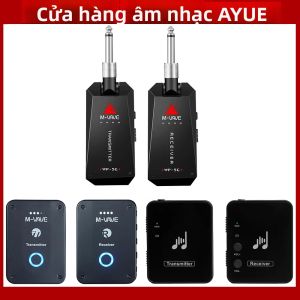 M-VAVE WP-9 Hệ Thống Không Dây Bộ Thu Phát Tai Nghe 2.4G Bộ Thu Phát Đàn Guitar Có Thể Sạc Lại Chức Năng Tắt Tiếng Âm Thanh Nổi/đơn Âm