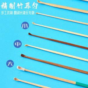 Bộ Dụng Cụ Làm Sạch Tai Bằng Gốm Sứ Gỗ Bàn Chải Chống Bụi Gạt Tai Bằng Thép Không Gỉ Dụng Cụ Vệ Sinh Tai Chuyên Nghiệp