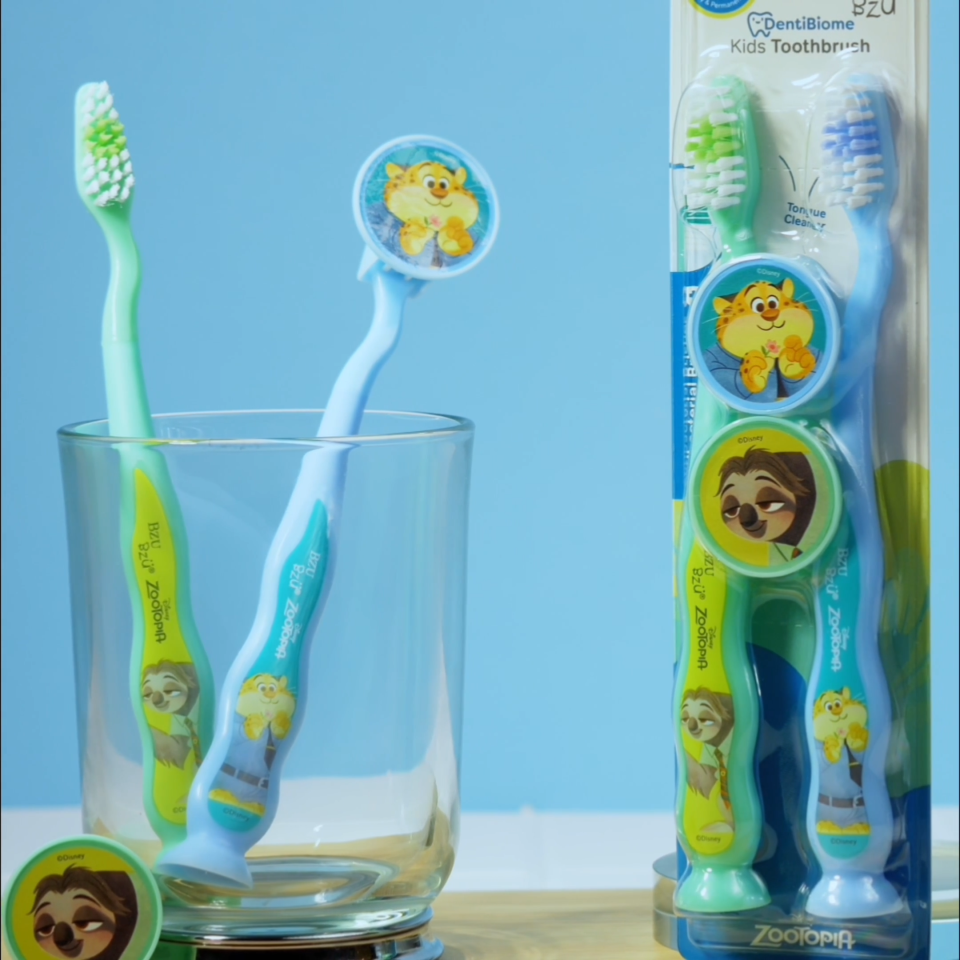 BZU BZU DentiBiome Kids Toothbrush Stage 3 - 2pcs/set