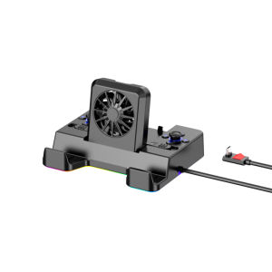 Open Source Win USB Expansion Docking Station with Lighting Bracket for Steam Deck Rog Handheld Console Switch HDMI Projector Adapter