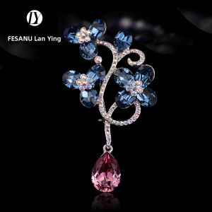 FESANU | Crystal Decorative Brooch High-End Jewelry
