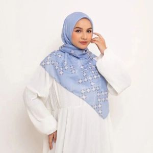 Elzatta Jilbab Segiempat Terbaru Kaila Vintage Texture Mosaic