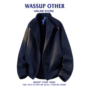 WASSUP ISSUE | American Vintage Turn-Down Collar High-End Neez Jacket Men