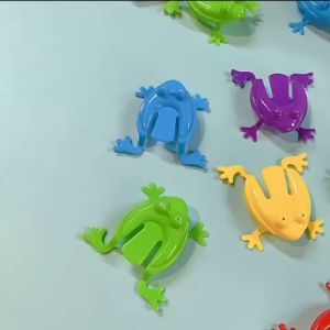 MAINAN HABITAT KATAK LONCAT/KLASIK/JADUL LUCU MAINAN KOLEKSI LUCU BAHAN PLASTIK TEBAL