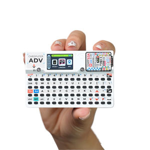 Official M5stack Cardcomputer Advanced Edition ESP32 Portable Computer 1.14-inch Screen 56 Key Keyboard Card S3A Development Kit